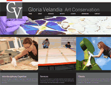 Tablet Screenshot of gvartconservation.com